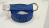 2" x 10' Blue DIAMOND WEAVE Lasso Strap with Steel O-Ring